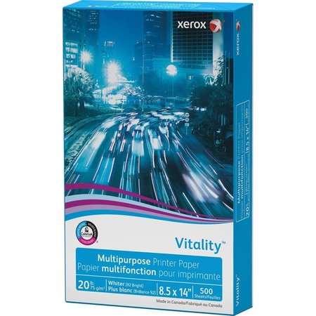 XEROX Paper, Copy, Vitality, 8.5X14 Pk XER3R02051